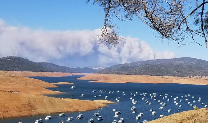 california camp fire smoke