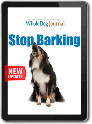 Stop Barking eBook from Whole Dog Journal