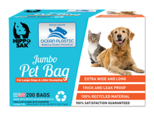 hipposak extra large dog poop bags