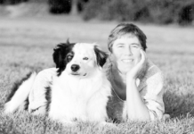 nancy kerns with border collie