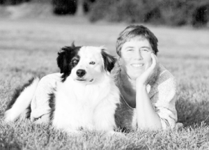 nancy kerns with border collie