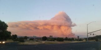 smoke from wildfires