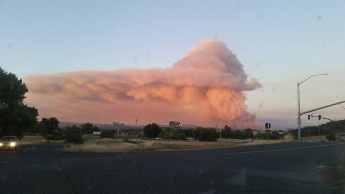 smoke from wildfires