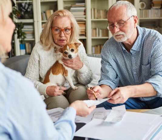 Dog Sitter Checklist dog with dog sitter