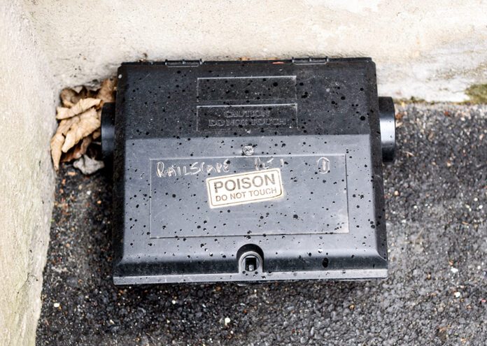 rat poison bait box