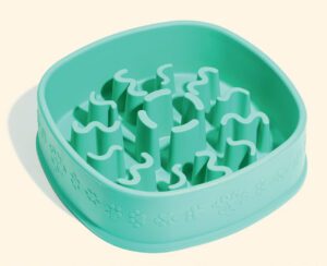 Our choices for the best dog slow feed bowl is the yomp fun feeder.