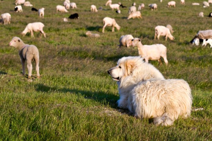 Guarding The Flock Great Pyrenees are a breed of livestock guardian dogs that also make good family dogs.