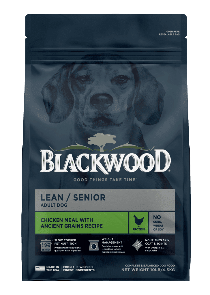 Blackwood_LeanSenior_Adult_Chicken_10lb_Front