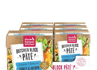 The Honest Kitchen Butcher Block Pate Turkey & Autumn Veggies Pate Wet Dog Food